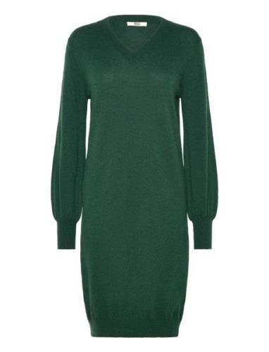 Rmwsofia Wool Knit Dress Green RM By Rosemunde