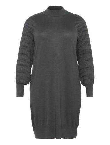 Kclini Knit Dress Black Kaffe Curve