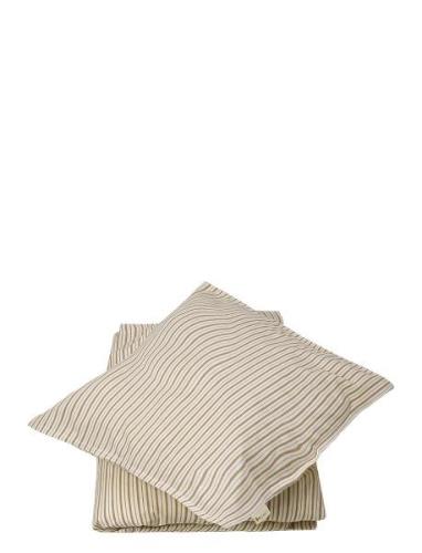 Bedding Adult - Caramel Stripes Beige Fabelab