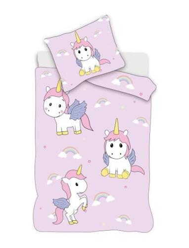 Bed Linen Junior Nb 2302 Unicorn - 100X140, 40X45 Cm Patterned BrandMa...