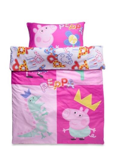 Bed Linen Junior Peppa Pig Pep 144, 100X135, 40X60 Cm Pink BrandMac