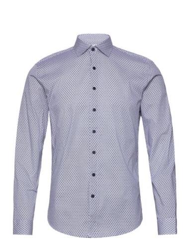 Aop Superflex Shirt L/S Blue Lindbergh