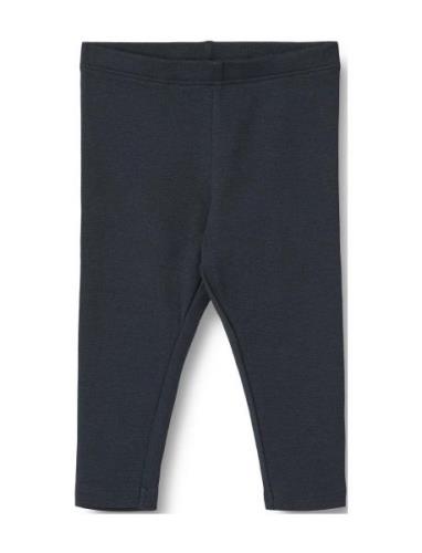 Rib Leggings Maddy Navy Wheat