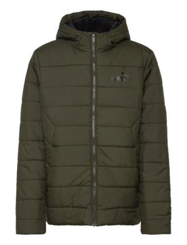 Ess Hooded Padded Jacket Khaki PUMA