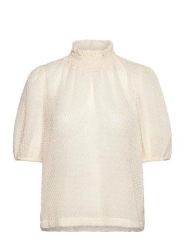 Helmasz Ss Blouse Cream Saint Tropez