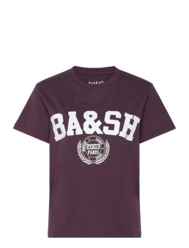 Tee-Shirt Ioni Burgundy Ba&sh