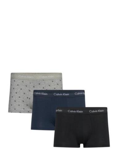 Low Rise Trunk 3Pk Black Calvin Klein