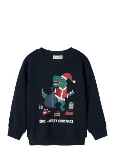 Nmmvismas Ls Nreg Sweat Bru Navy Name It