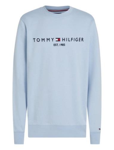 Tommy Logo Sweatshirt Blue Tommy Hilfiger