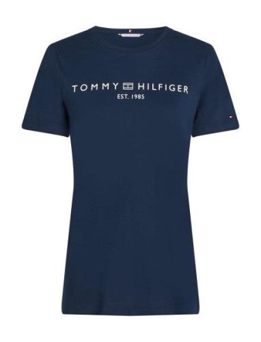 Reg Corp Logo C-Nk Ss Navy Tommy Hilfiger