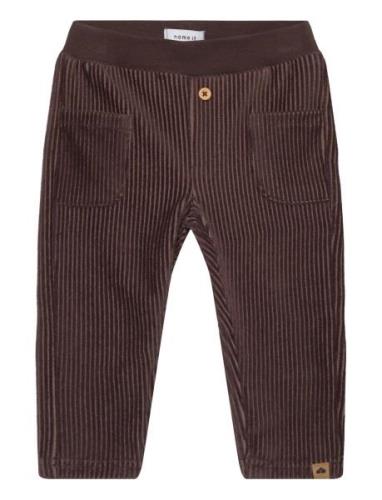 Nbmrun Vel Pant Brown Name It