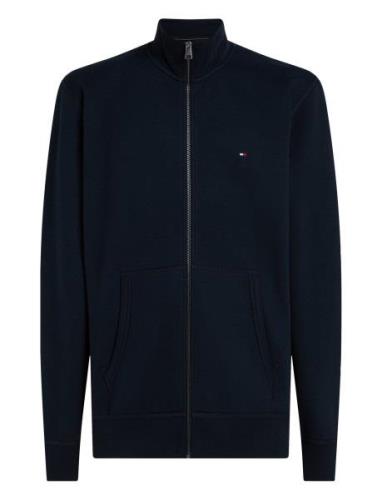 Essential Fleece Zt Stand Collar Navy Tommy Hilfiger