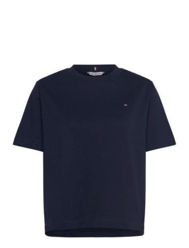 Modern Relaxed C-Nk Ss Navy Tommy Hilfiger