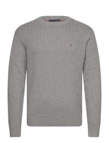 Herringb Structure C Nk Grey Tommy Hilfiger