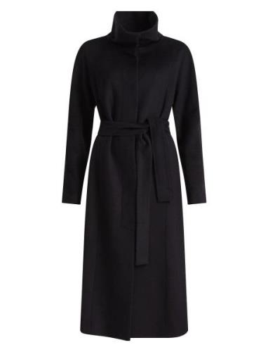 Wool Coat, Carlena Black Ivo Nikkolo