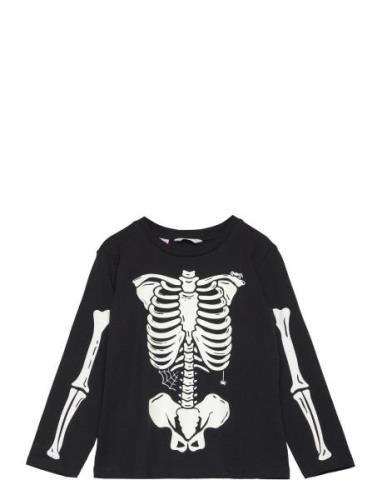 Glow In The Dark Skeleton Pyjama Black Mango