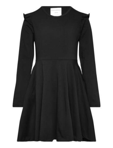 Flared Dress Black Geggamoja