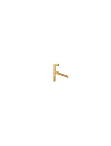 Earring Studs Archetypes, Gold, A-Z Gold Design Letters