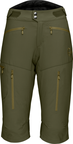 Norrøna Women's Fjørå Flex1 Shorts Olive Night