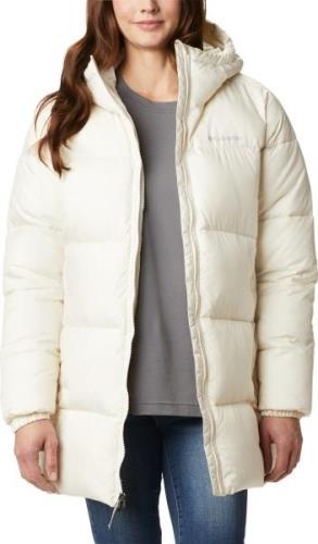 Columbia Women's Puffect Mid Hooded Jacket Chalk