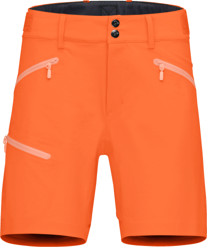 Norrøna  Women's Falketind Flex1 Shorts Orange Alert
