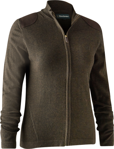 Deerhunter Women's Lady Darlington Knit Cardigan Dark Elm