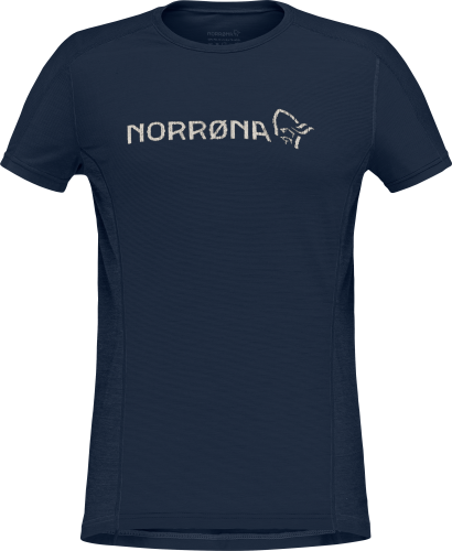 Norrøna Women's Falketind Equaliser Merino T-Shirt Indigo Night
