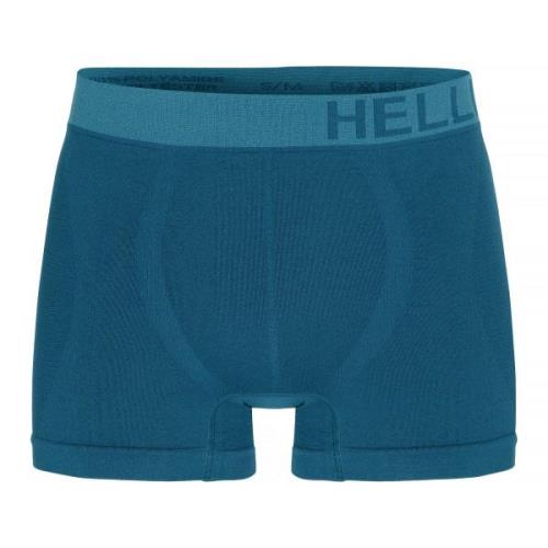 Hellner Men's Svierkku Seamless Boxer Blue 