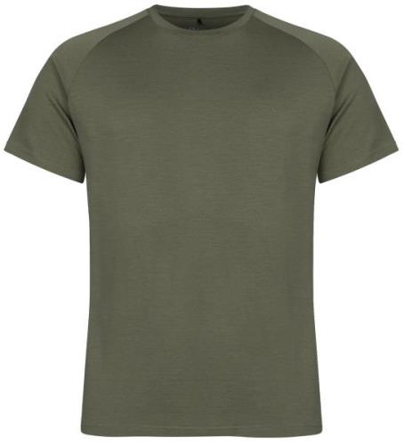 Urberg Men's Lyngen Merino T-Shirt 2.0 Deep Lichen Green