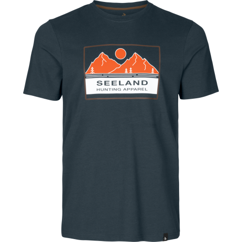 Seeland Men's Kestrel T-Shirt Dark Navy