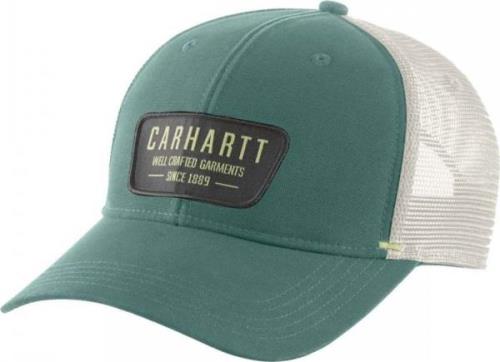 Carhartt Mesh Back Crafted Patch Cap Slate Green