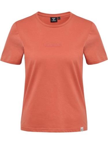 Hummel Women's hmlLEGACY Woman T-Shirt Apricot Brandy