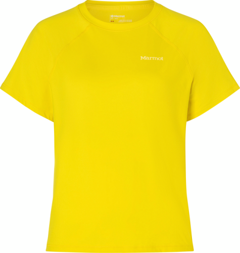 Marmot Women's Windridge Short Sleeve Yellow Blaze
