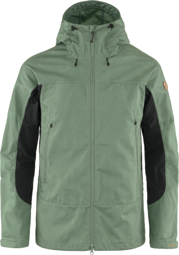 Fjällräven Men's Abisko Lite Trekking Jacket Patina Green/Dark Grey