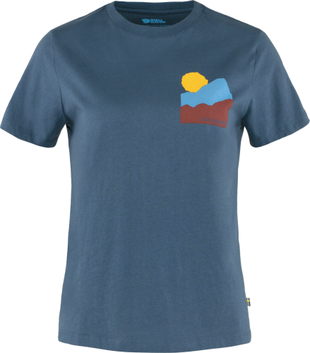 Fjällräven Women's Nature T-Shirt Indigo Blue
