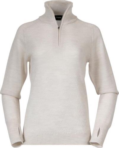 Bergans Women's Ulriken Light Merino Jumper  Vanilla White