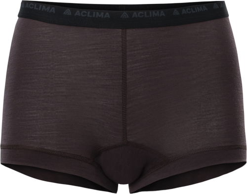 Aclima Women's LightWool Hipster Chocolate Plum