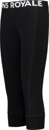 Mons Royale Women's Cascade Merino Flex 200 3/4 Legging Black