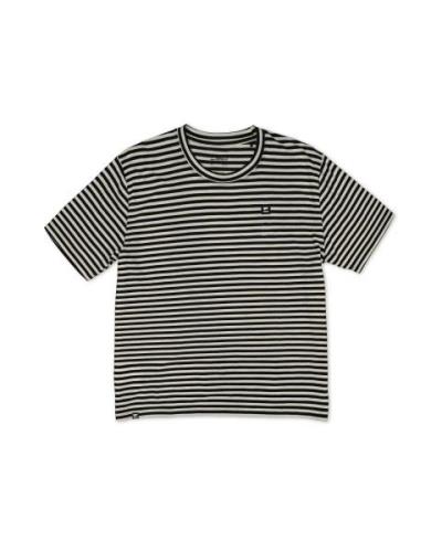 Mons Royale Women's Icon Merino Air-Con Relaxed Tee Mr Stripe