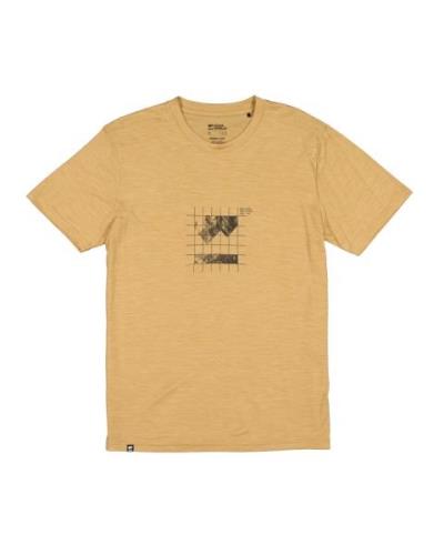 Mons Royale Men's Zephyr Merino Cool T-Shirt Smokey Cumin