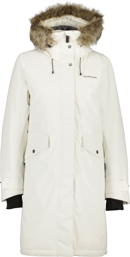 Didriksons Women's Erika Parka 3 White Foam