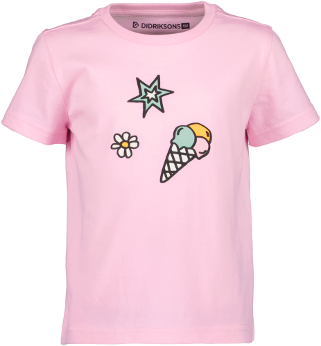 Didriksons Kids' Mynta T-Shirt 2 Orchid Pink