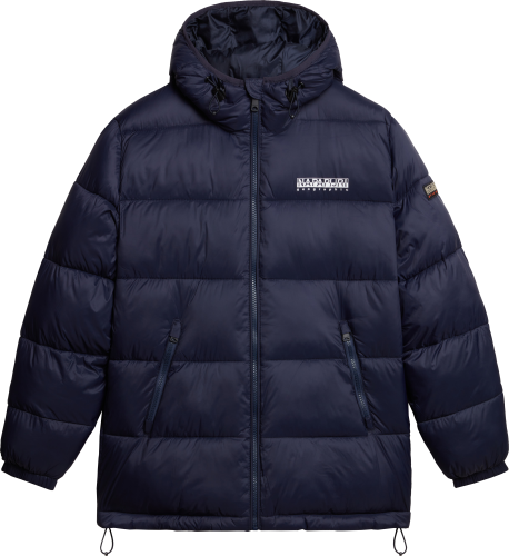 Napapijri Women's Box Medium Puffer Jacket Blu Marine