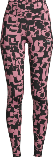 Casall Women's Iconic Printed 7/8 Tights Echo Pink