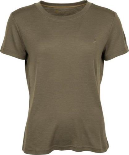 Pinewood Women's Merino T-Shirt  Green