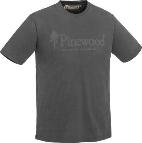 Pinewood Men's Outdoor Life T-shirt Dark Anthracite