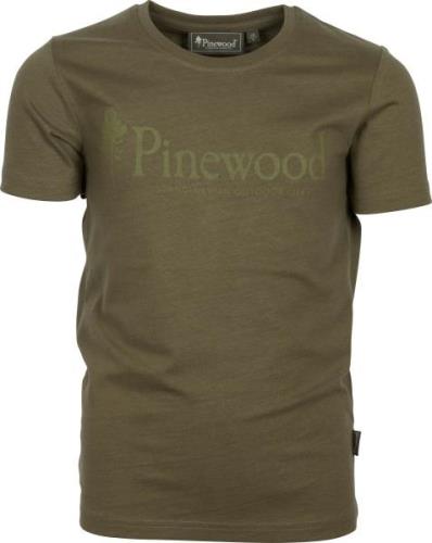 Pinewood Kids' Outdoor Life T-Shirt Hunting Olive