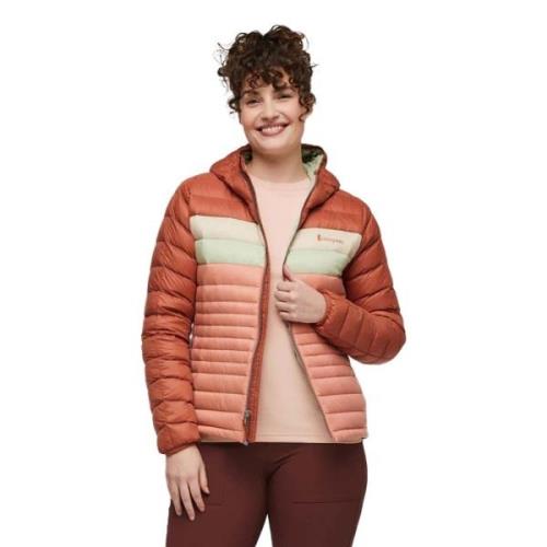 Cotopaxi Women's Fuego Down Hooded Jacket Faded Brick/Clay