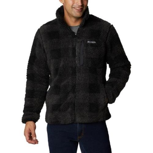 Columbia Men's Winter Pass Print Fleece Full Zip Black Check