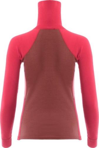 Aclima Women's WarmWool Polo Jester Red/Spiced Apple/Spiced 